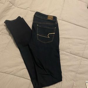 American Eagle skinny jeans extra long